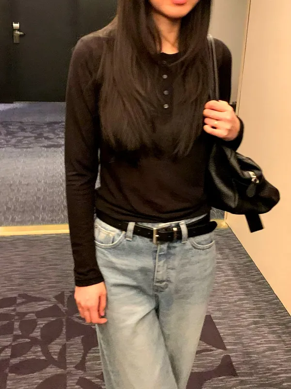 Stylish and Comfortable Long Sleeve T-Shirt for Women