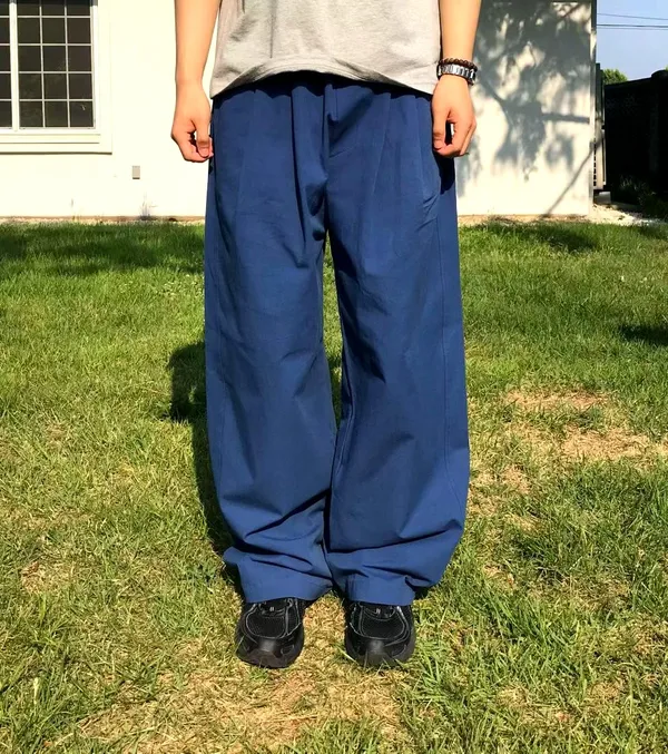 Loose Fit Casual Men's Pants, Fashionable and Versatile
