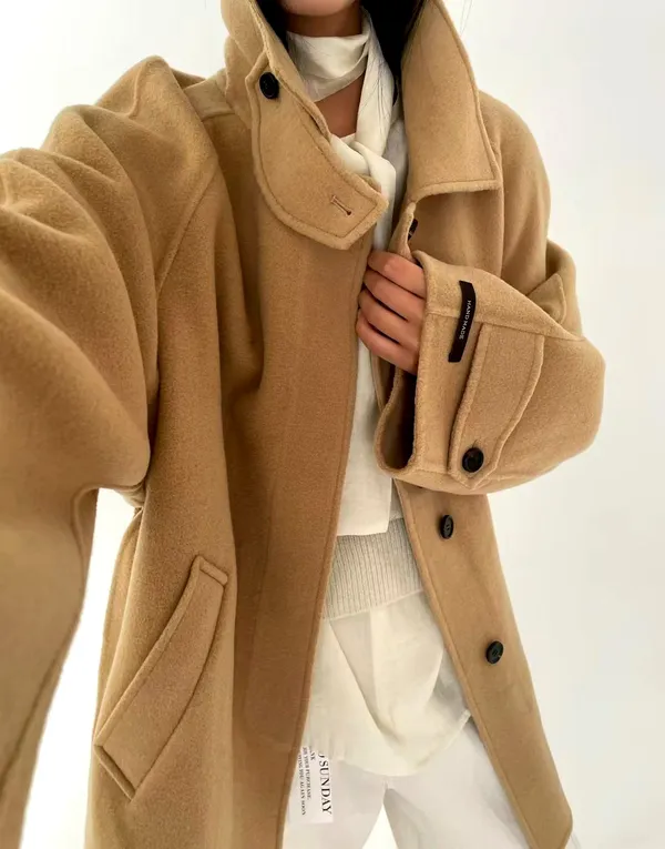 Trendy Loose Women's Jacket, Comfortable and Warm, A Must-Have for Fall and Winter