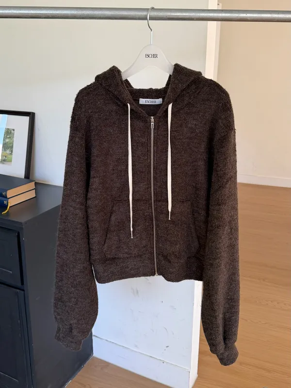 Stylish Casual Zip-Up Hoodie