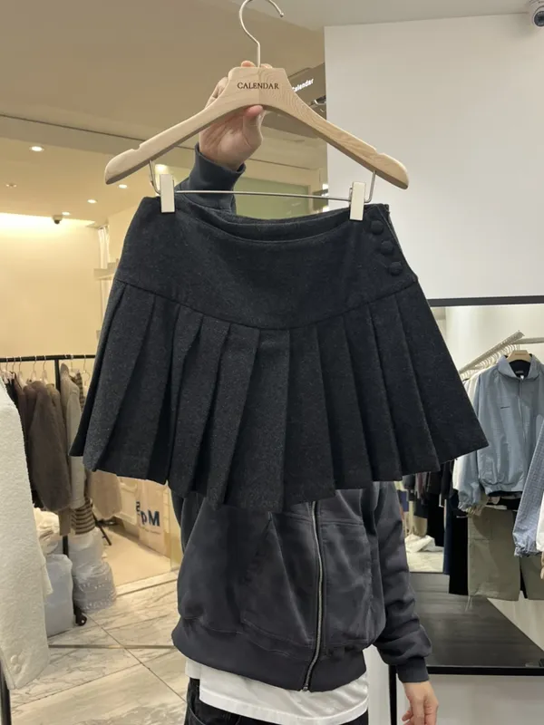 Elegant Pleated Skirt, Effortlessly Matches Various Styles