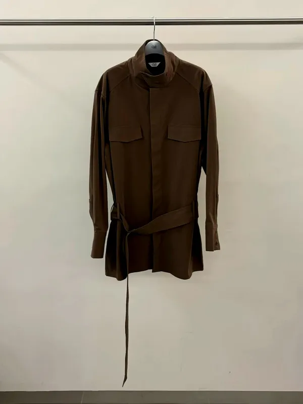 Stylish Minimalist Brown Women's Skirt - Exude Elegance