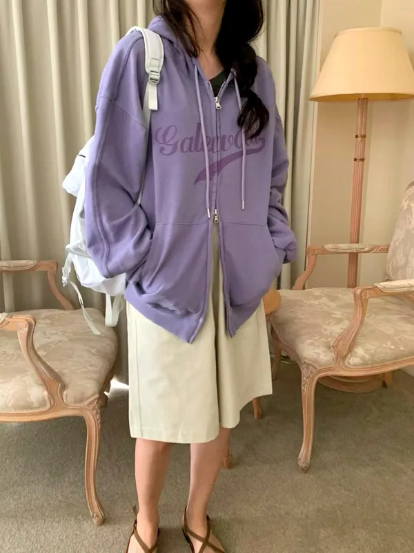 Hoodie Ungu Trendy untuk Gaya Santai yang Selesa