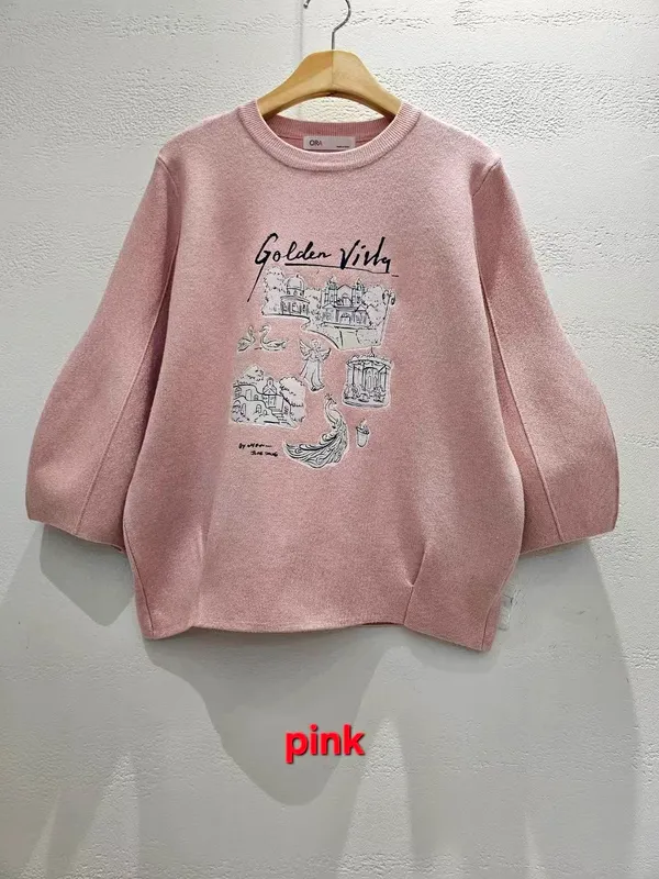 Cute Printed Pink Women's Top - Stylish and Comfortable