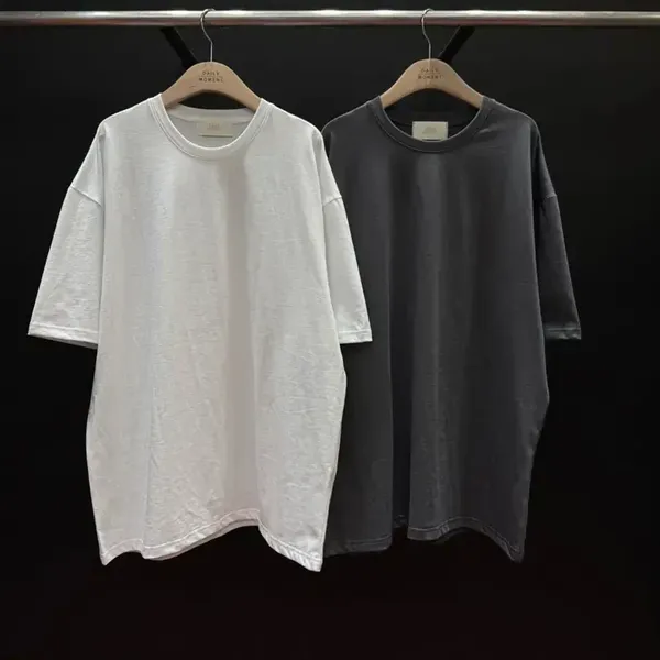 Casual Loose-Fit Short Sleeve T-Shirt in Minimalist Style