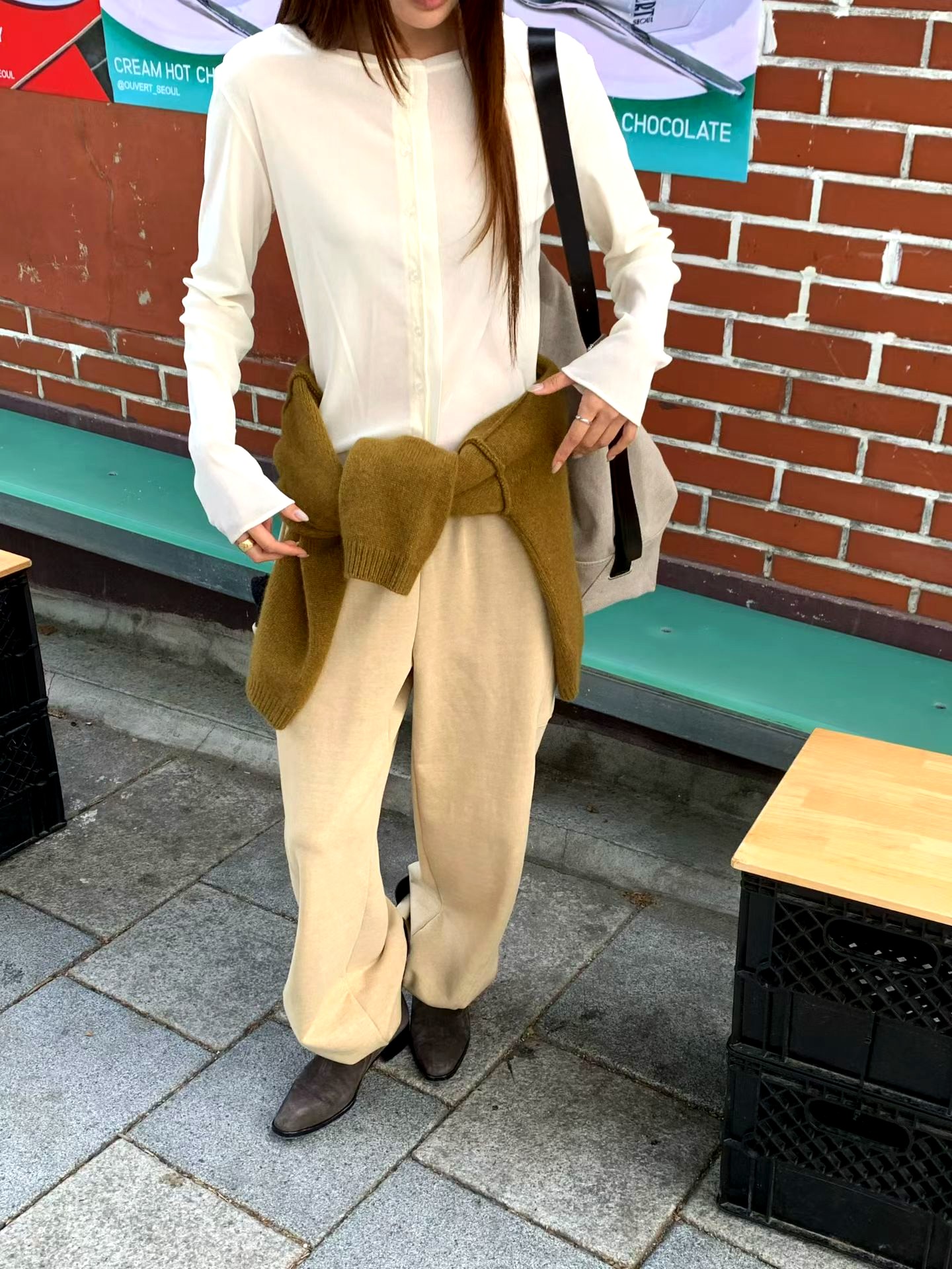 패셔너블한 캐주얼 팬츠, 편안하고 다재다능한 외출용