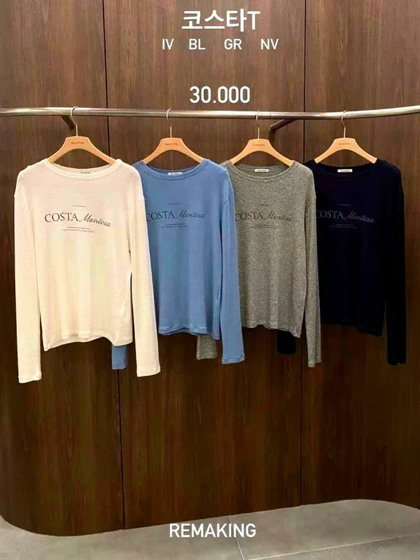 Stylish and Comfortable Long Sleeve Women's Top, Perfect for Spring and Autumn