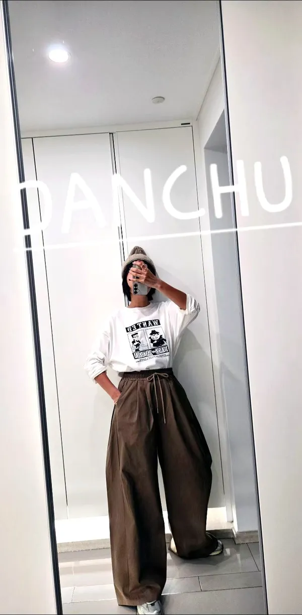 Trendy Printed Loose Long Sleeve T-Shirt
