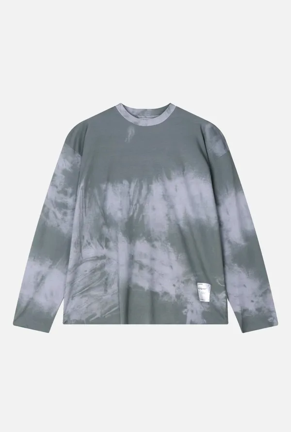 Stylish Men's Trendy Dyed Long Sleeve T-Shirt