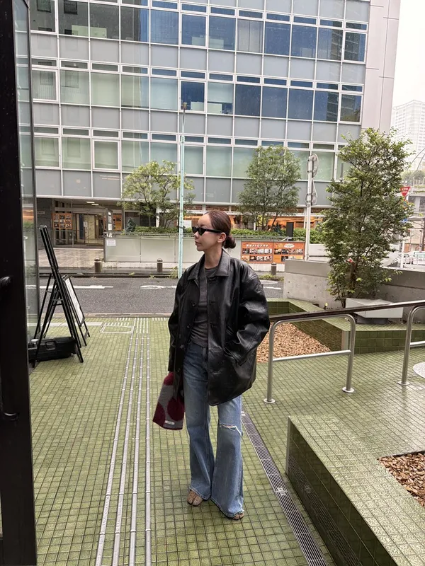 Stylish Loose Leather Jacket to Showcase Your Unique Charm