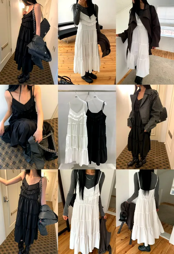 Elegant Women's Dress Skirt with Lightweight Layered Design