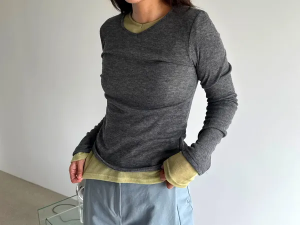 Stylish Women's Long Sleeve T-Shirt, Comfortable and Versatile