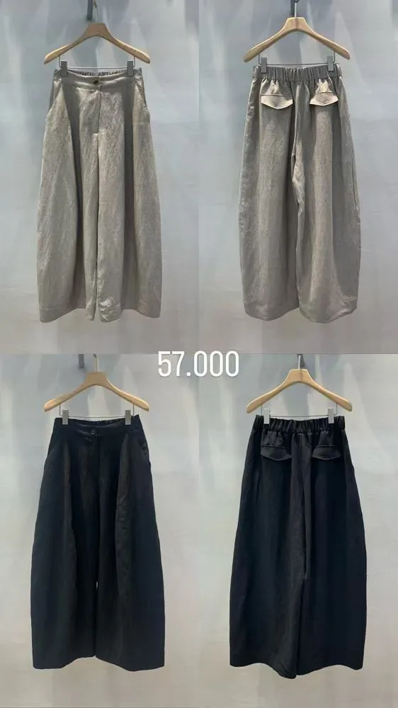 Loose-Fitting Casual Linen Pants - Lightweight, Breathable, and Fashionable