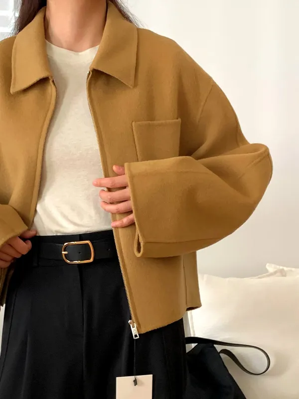 Fashionable Loose Women's Jacket Coat - Warm and Comfortable