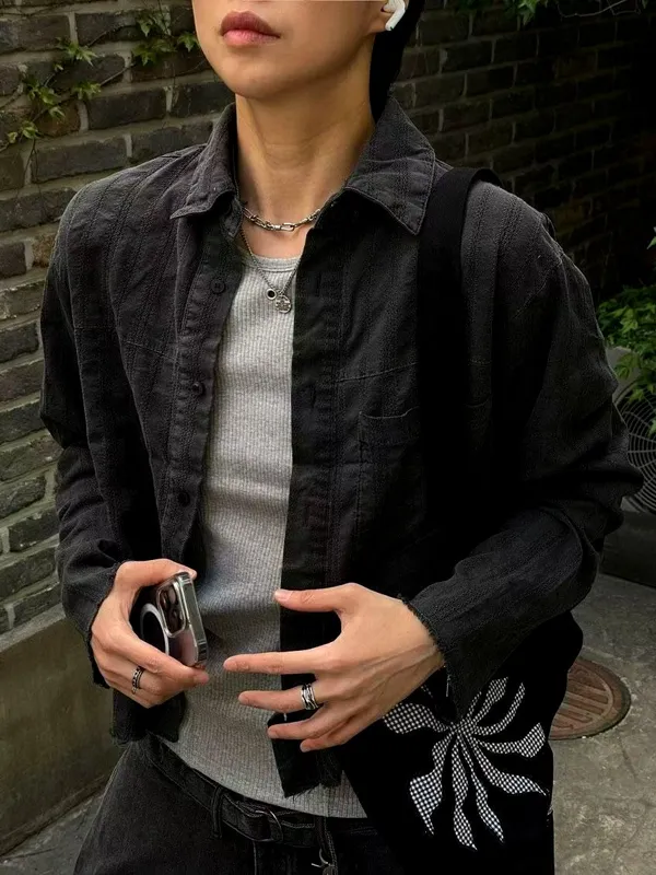 Stylish Men's Casual Top with Versatile Design