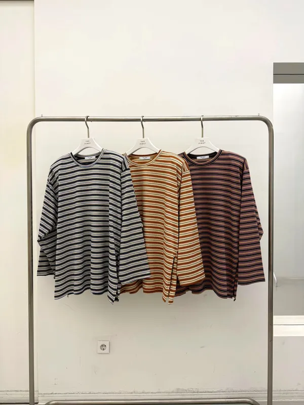 Trendy Striped Women's Top - Comfortable and Breathable
