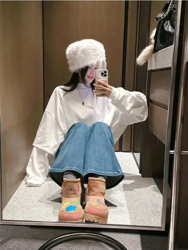 Stylish and Cute Bunny Ear Plush Hat