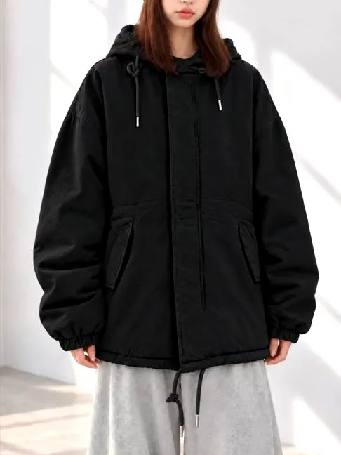Stylish Black Men's Jacket, Comfortable and Warm, Casual Style