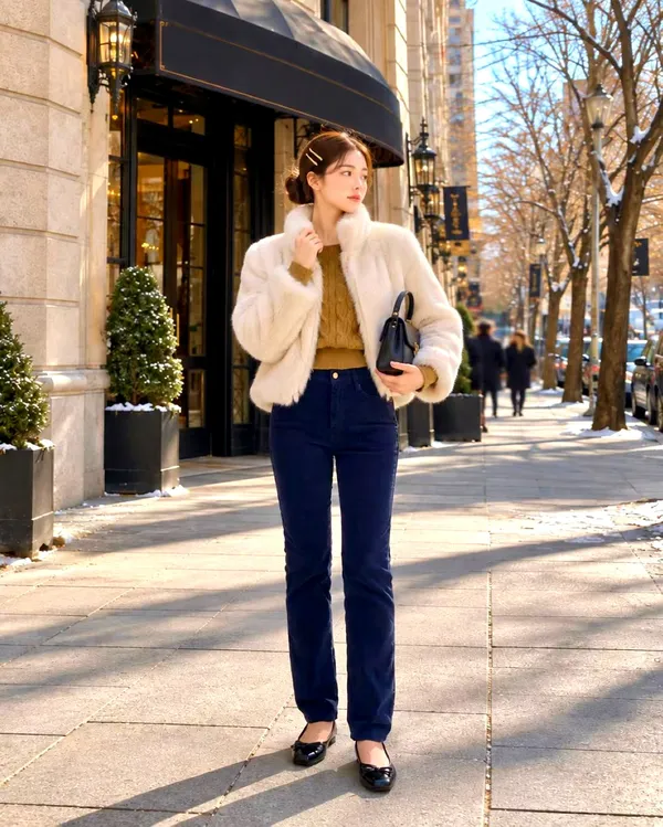 Stylish High-Waisted Pants for Women, Showcasing Elegant Charm