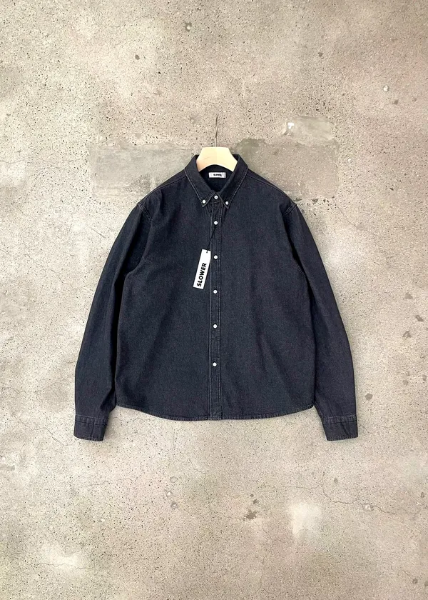 Classic Men's Denim Shirt - Fashionable and Casual