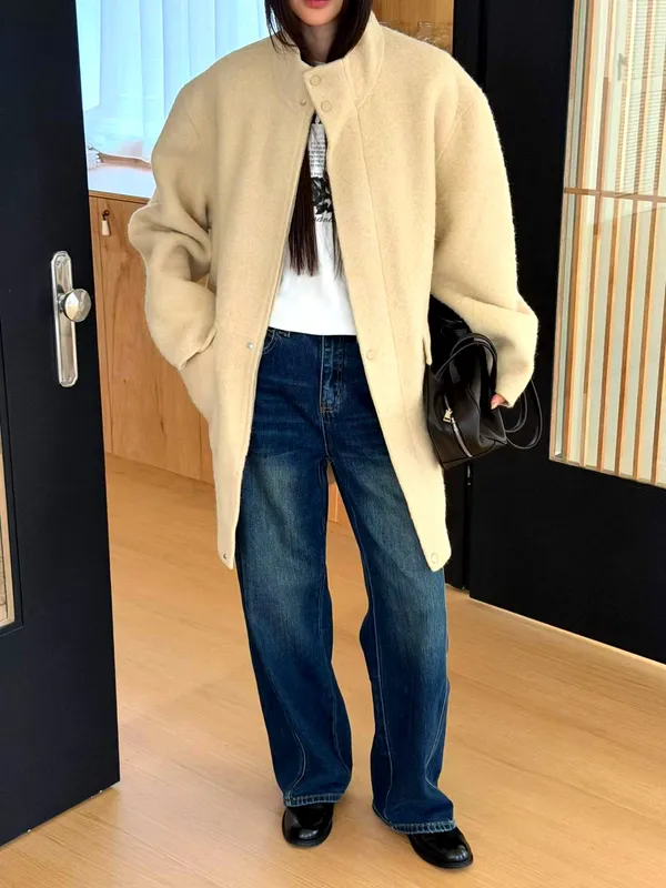 เสื้อโค้ตผู้หญิงสไตล์มินิมอล, อบอุ่นและสบาย