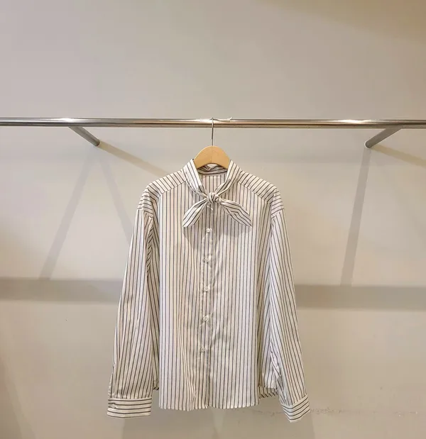 Elegant Striped Tie Design Shirt for Fashionable Looks