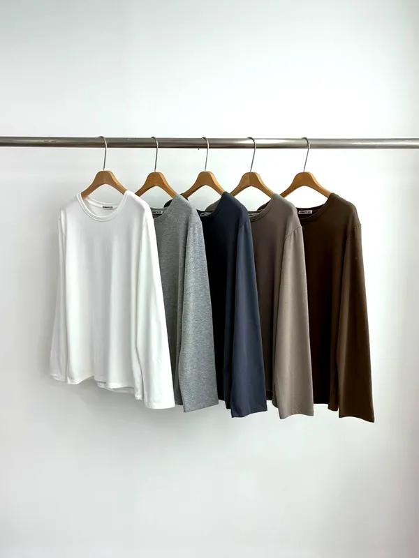 T-Shirt Lengan Panjang Selesa dan Versatile untuk Gaya Fesyen yang Mudah