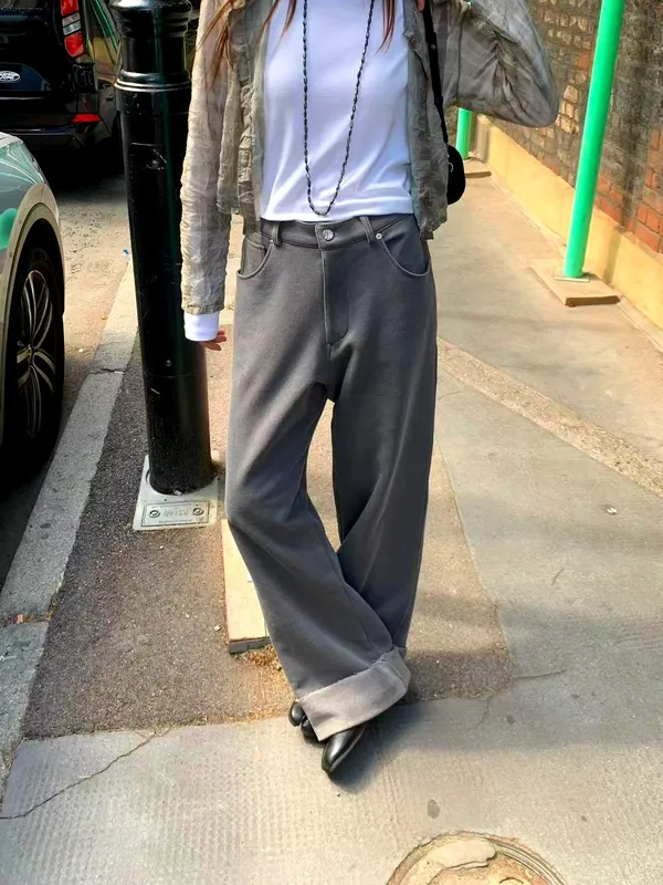 Fashionable Loose Casual Pants, Comfortable and Versatile for Daily Wear