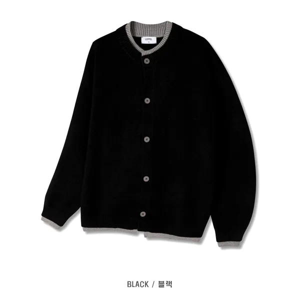 Stylish Men's Knitted Cardigan Jacket, Comfortable and Versatile