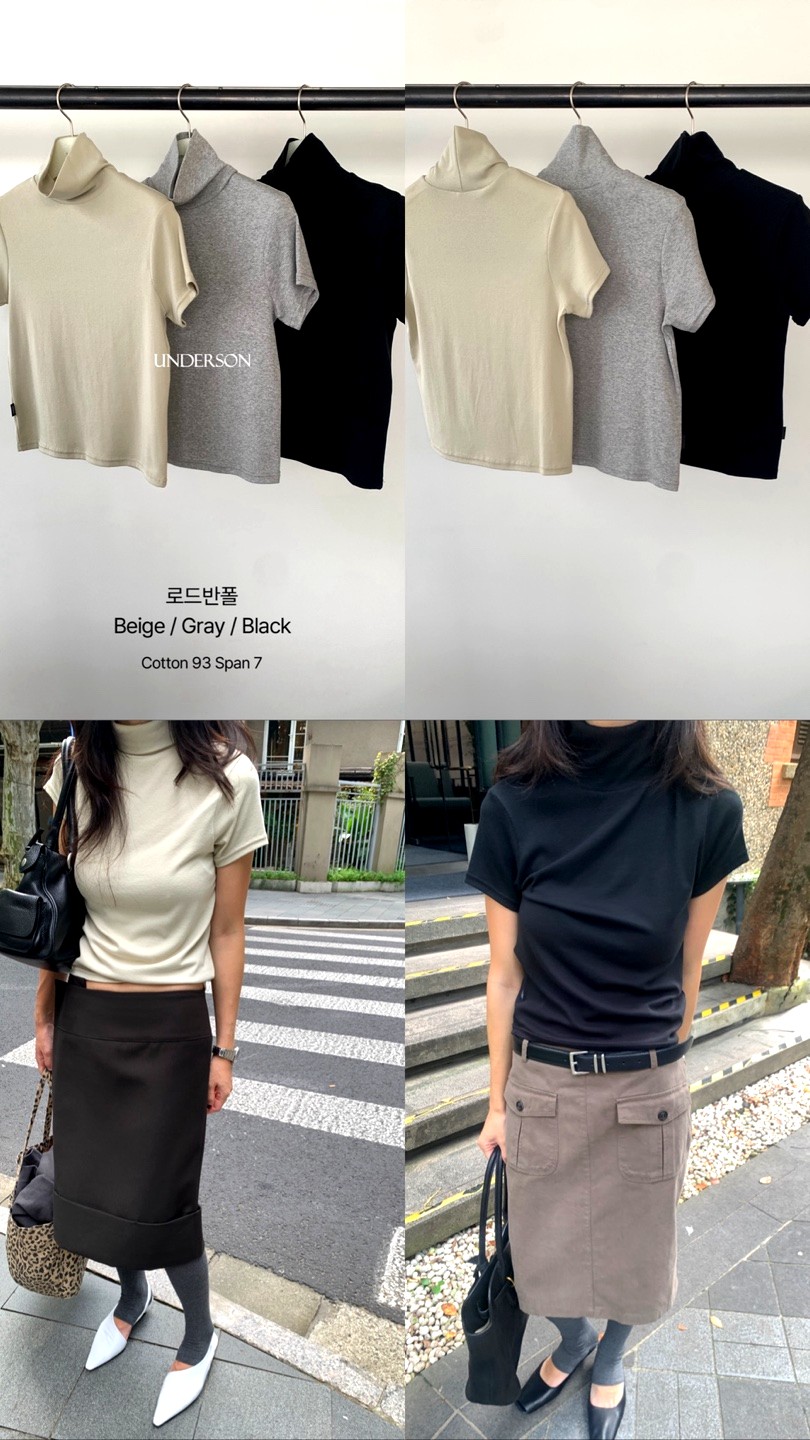 심플하고 세련된 여성용 반팔 티셔츠, 다양한 경우에 적합