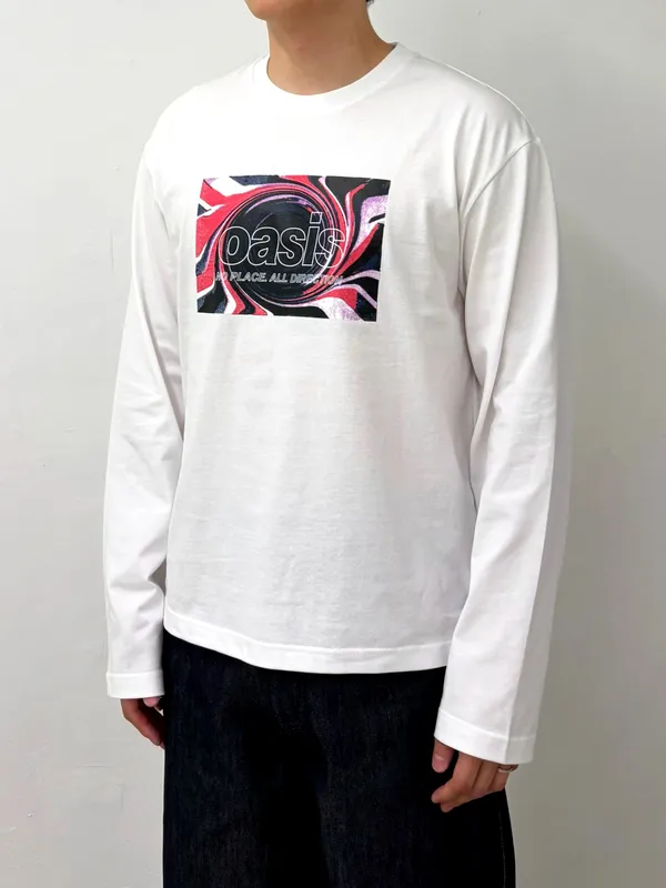 Stylish Printed Long Sleeve T-Shirt - Comfortable and Versatile