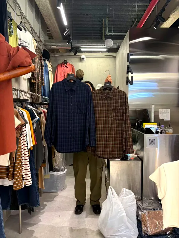 Classic Plaid Women's Shirt - Stylish and Versatile, Comfortable and Breathable