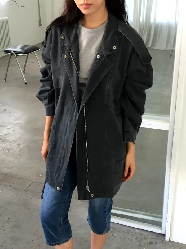 Stylish Women's Trench Coat - Comfortable and Versatile for Spring and Autumn