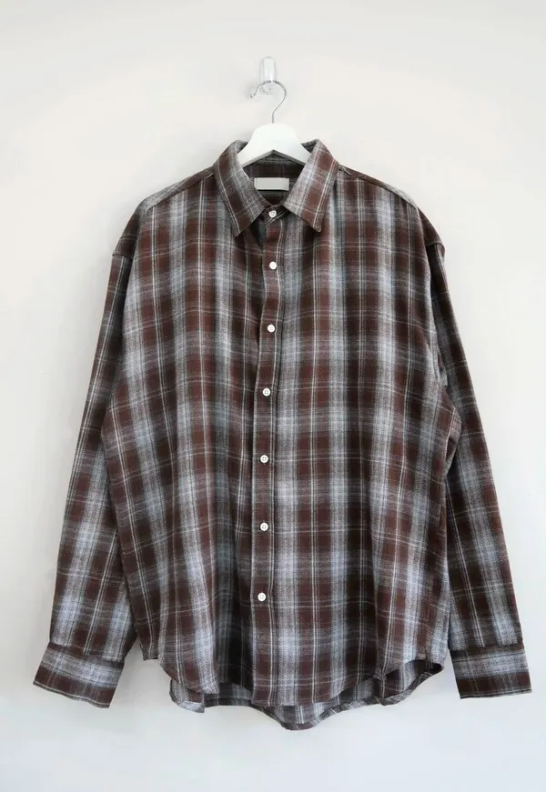 Stylish Plaid Men's Top, Casual and Versatile