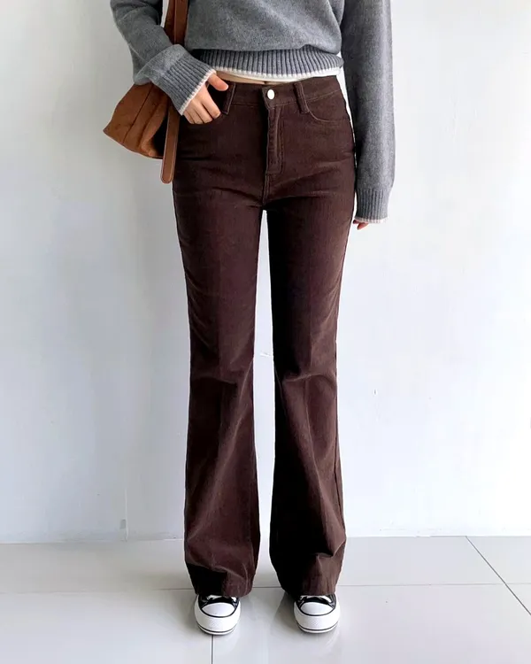 Fashion High-Waisted Wide-Leg Pants for a Comfortable Casual Look