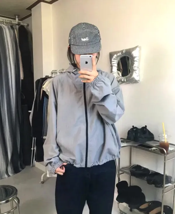Stylish Casual Men's Top, Lightweight Windbreaker