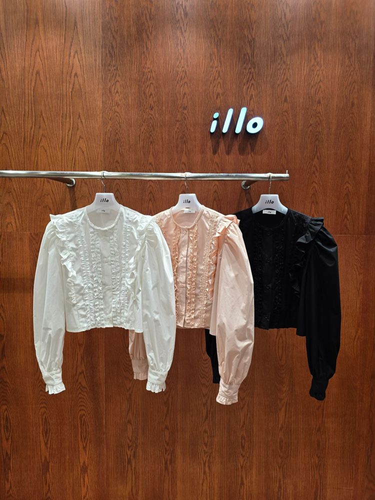 Elegant Lace Trim Long Sleeve Shirt