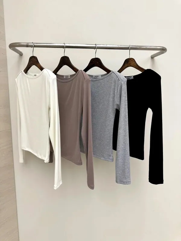 Stylish Versatile Women's Long Sleeve T-Shirt, Comfortable and Breathable