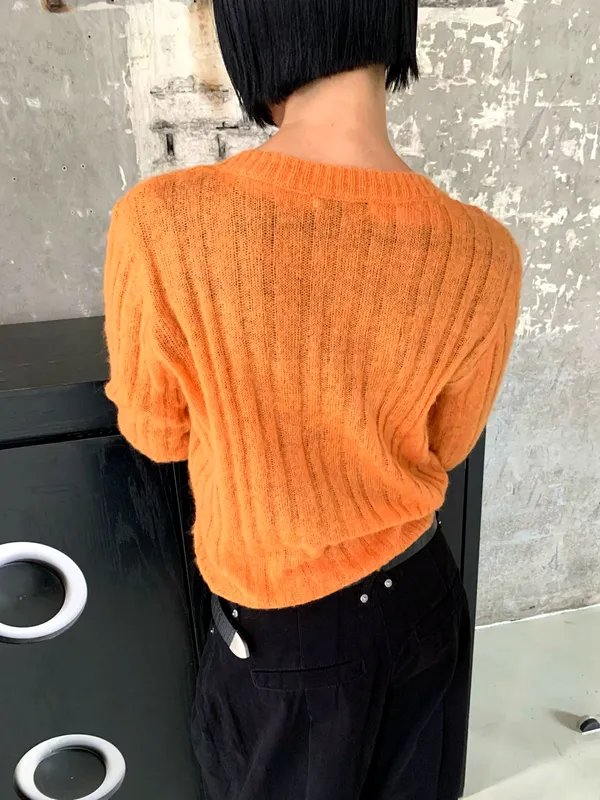 Stylish Orange Sweater, Your Warm and Comfortable Choice