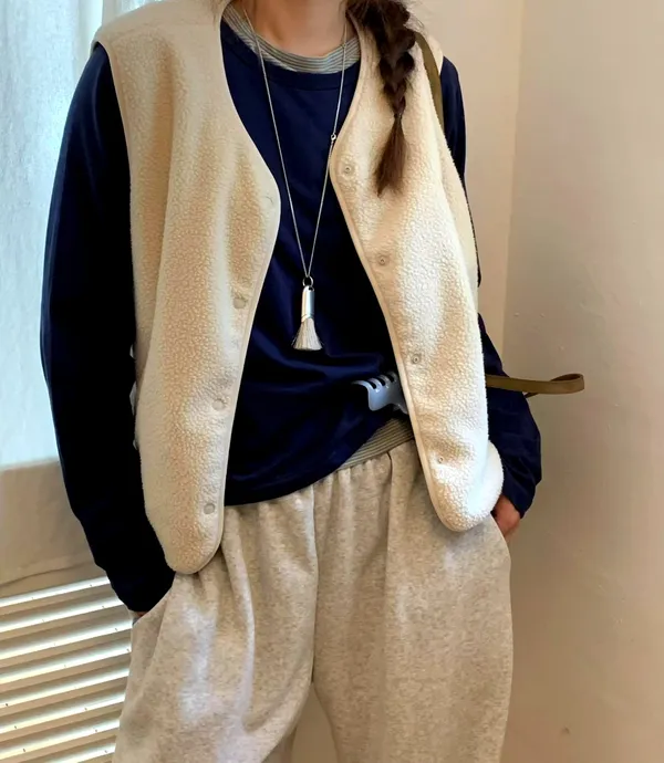 Fashionable and Comfortable Women's Vest Jacket, Versatile Casual Style
