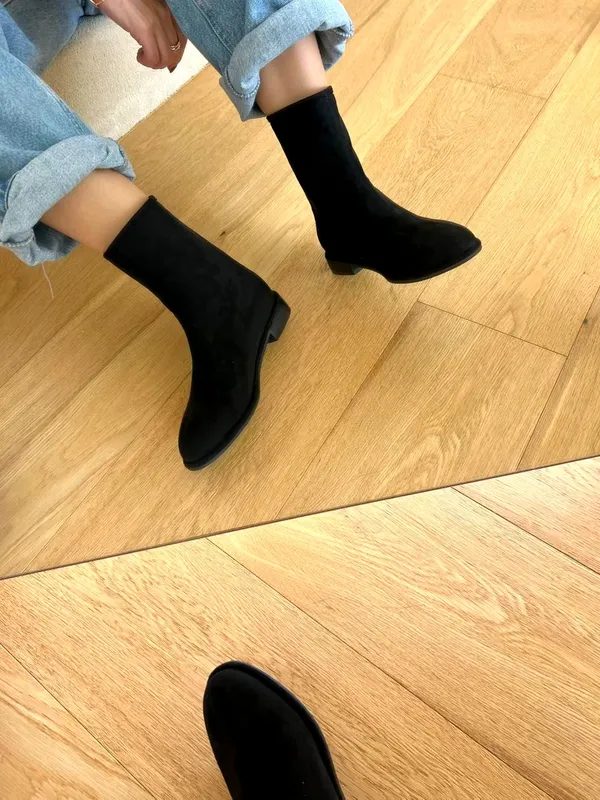 Fashionable and Minimalist Women's Shoes, Comfortable Versatile Ankle Boots