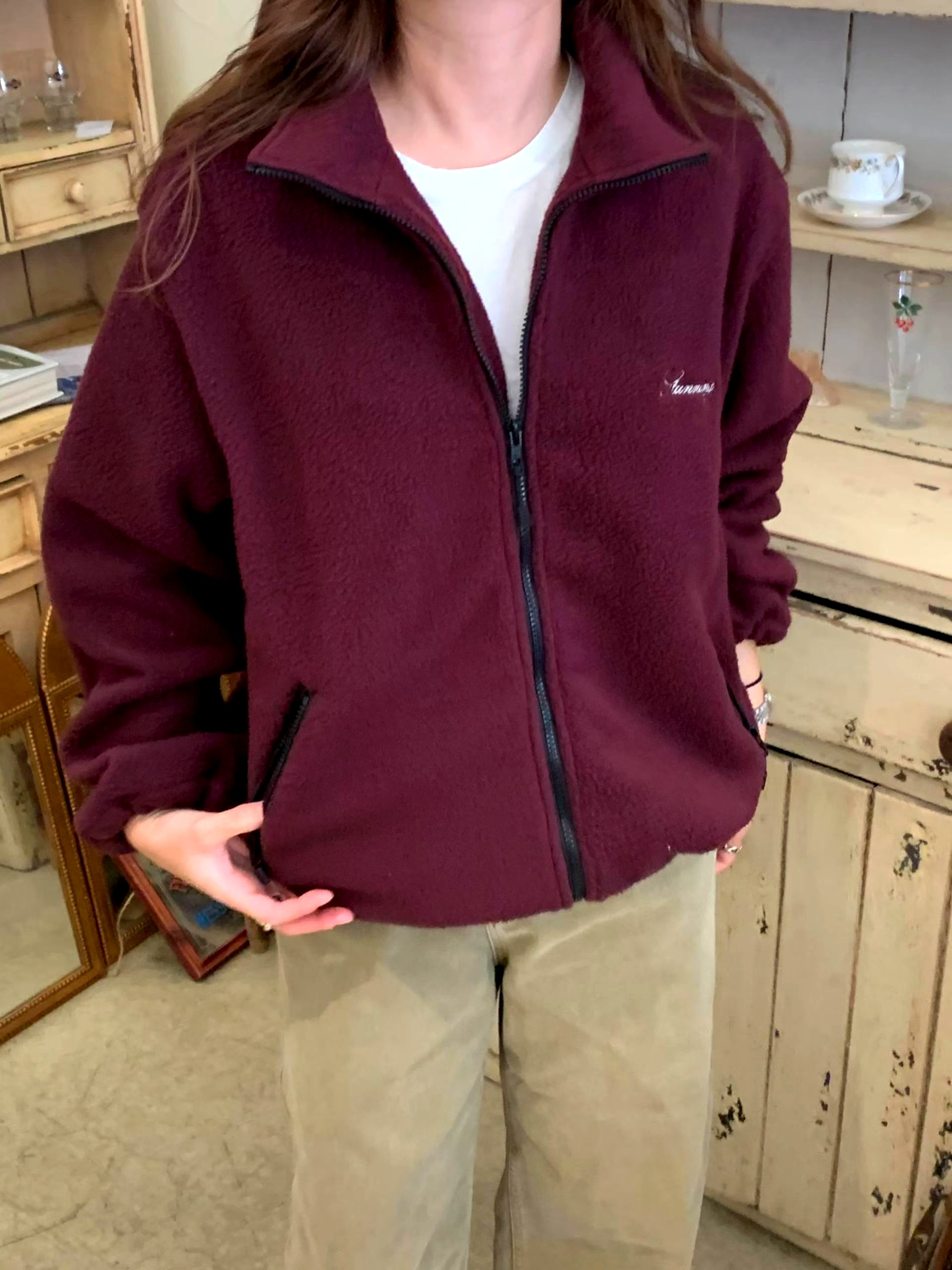 ํจ์
๋๋ธํ ๋ฐ๋ปํ ์ฌ์ฑ ์ฌํท - ๋ถ๋๋ฝ๊ณ ํธ์ํ๋ฉฐ ๊ฐ์๊ณผ ๊ฒจ์ธ ํ์ ์์ดํ
