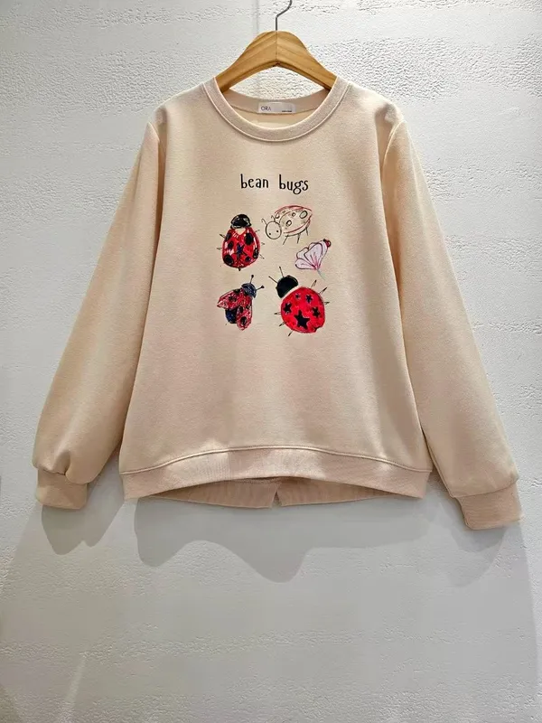 Cute Printed Women's Top - Comfortable Casual Style