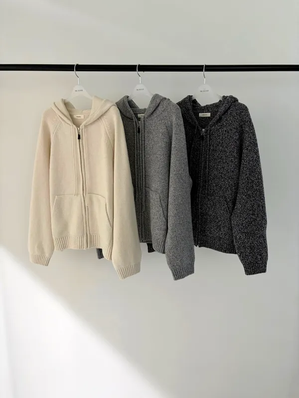 Jaket Kardigan Berhood Moden untuk Wanita