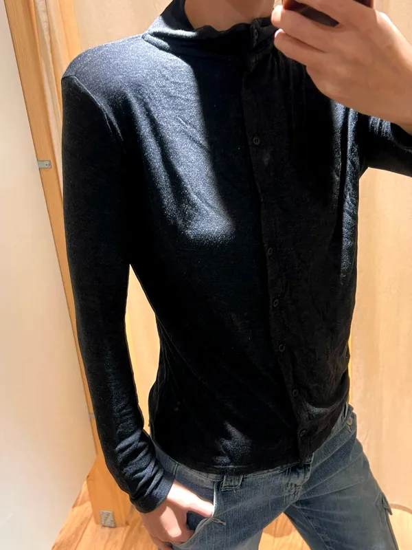 패셔너블한 다재다능 여성 상의, 편안하고 통기성이 좋은 긴팔 셔츠