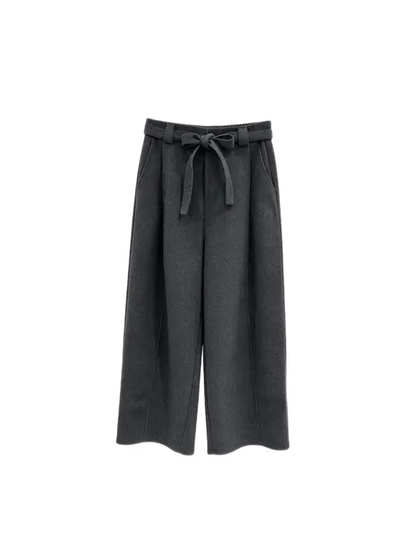 Chic High-Waisted Loose Casual Pants - Elegant Style for Any Occasion