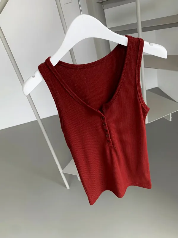 Stylish Versatile Women's Top - Comfortable Knitted Vest