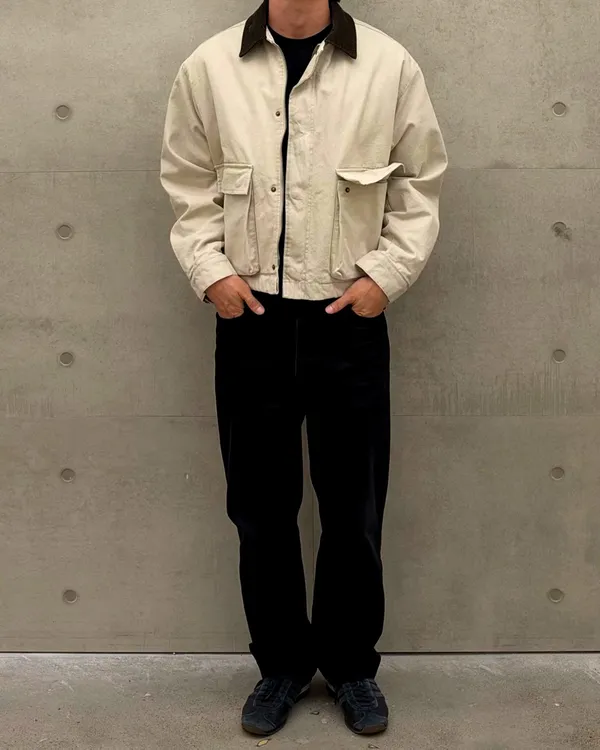 簡約風男士外套，舒適百搭