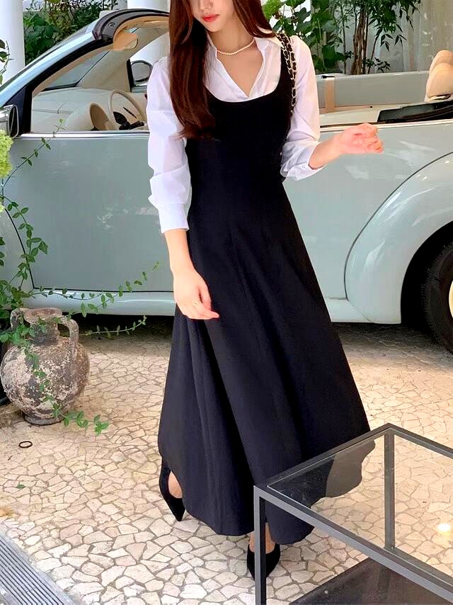 우아한 블랙 드레스 - 패셔너블한 매력을 쉽게 연출하세요