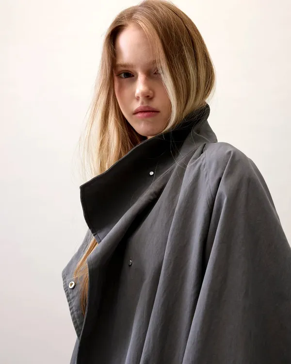 Stylish Gray Women's Jacket - Elegance and Comfort Combined